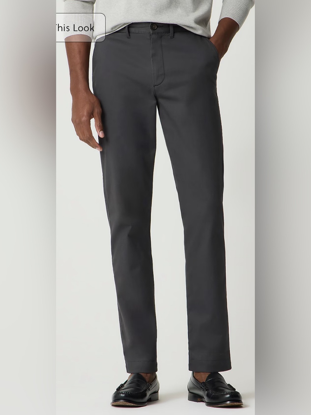 J.Crew Men’s Essex Classic Fit 100% Cotton Chinos in Size 32Wx34L D52